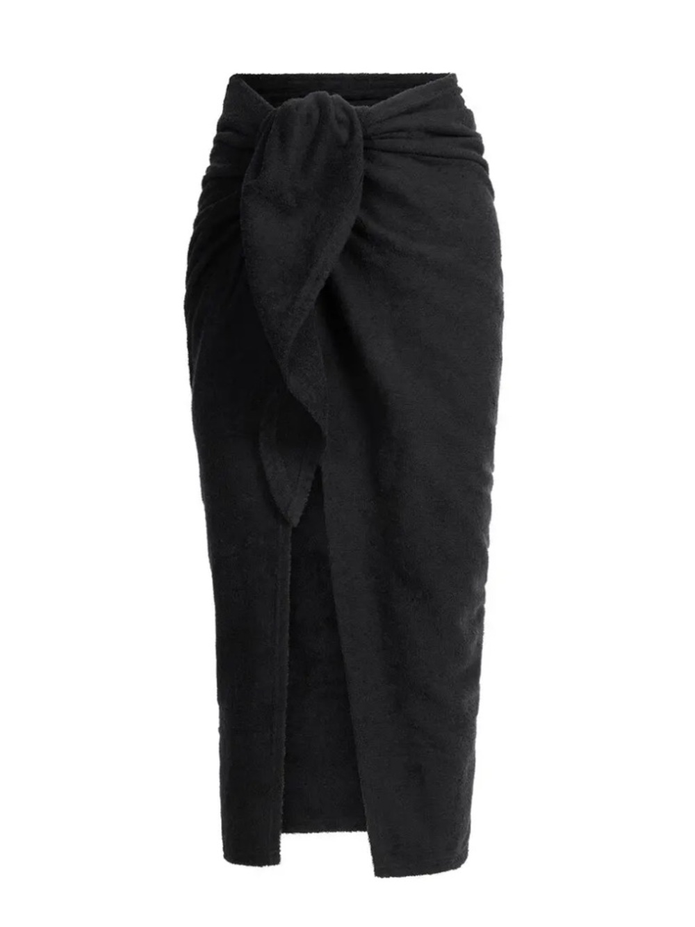 Skims Terry Cover-Ups Sarong Onyx medium nwt 🖤sw67